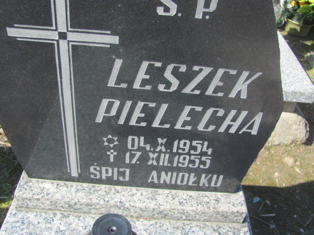 Leszek Pielecha 1954 Chobrzany - Grobonet - Wyszukiwarka osób pochowanych