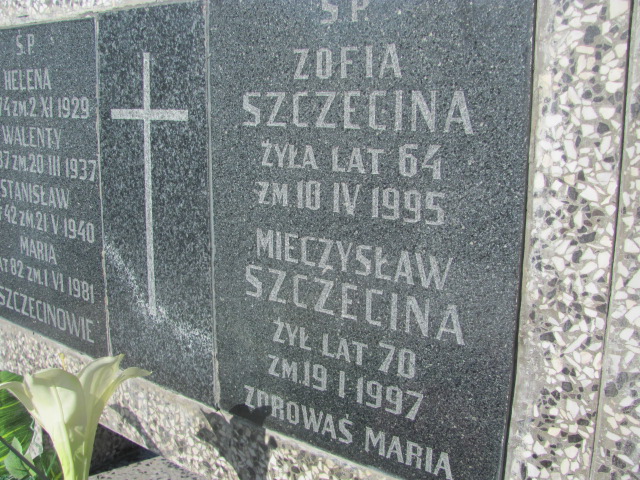 Maria Szczecina 1899 Chobrzany - Grobonet - Wyszukiwarka osób pochowanych