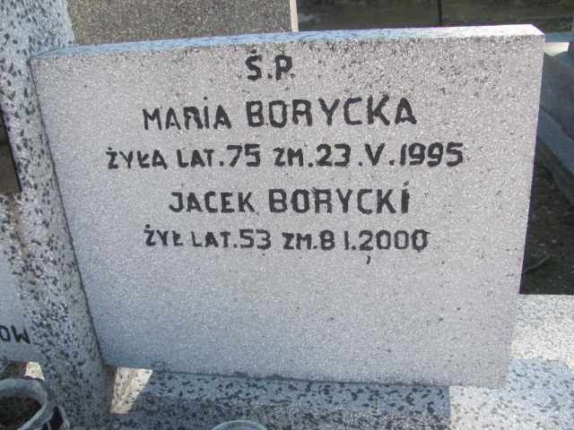 Danuta Borycka 1943 Chobrzany - Grobonet - Wyszukiwarka osób pochowanych