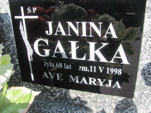 Wojciech Gałka Chobrzany - Grobonet - Wyszukiwarka osób pochowanych