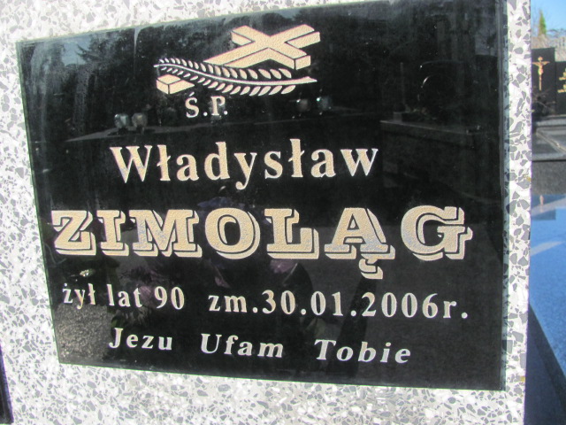Władysław Zimoląg 1916 Chobrzany - Grobonet - Wyszukiwarka osób pochowanych