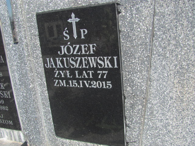 Franciszek Jakuszewski 1913 Chobrzany - Grobonet - Wyszukiwarka osób pochowanych