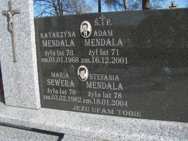 Adam Mendala 1930 Chobrzany - Grobonet - Wyszukiwarka osób pochowanych